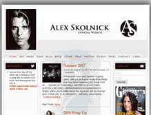 Tablet Screenshot of alexskolnick.com